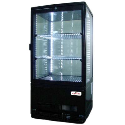 Холодильна вітрина FROSTY RT58L-1D black