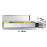 Холодильна вітрина GGM Gastro AGG144END