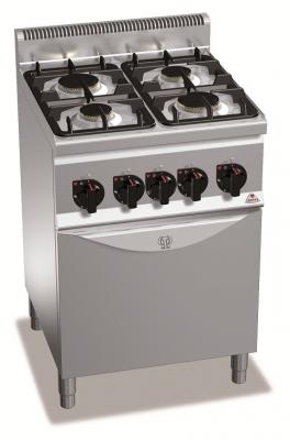 Плита профессиональная газовая Bertos G6F4+FG1
