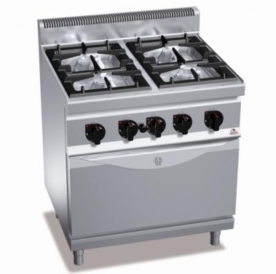 Плита профессиональная газовая Bertos G7F4+FG1