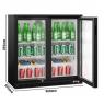 Холодильная шкаф GGM Gastro BKTG2S