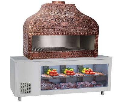 Гриль угольный с охлаждающим столом GGM Gastro KTGFF237D