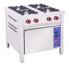 Плита газовая с электрическим духовым шкафом ПГДЭ-4-Б