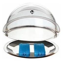 Витрина круглая 380х240 мм Stalgast
