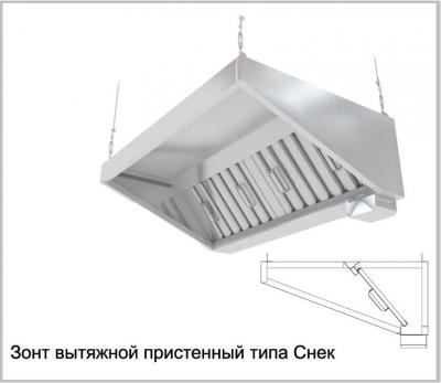 Зонт вытяжной (пристенный) "Снек"