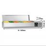 Холодильна вітрина GGM Gastro AGG123END