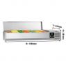 Холодильна вітрина GGM Gastro AGG153END