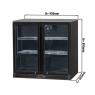 Холодильна шафа GGM Gastro BKTG220S